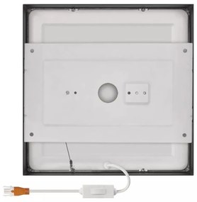 Plafonieră negru-mat LED 22.5x22.5 cm Nexxo – EMOS