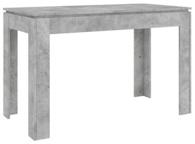 Masa de bucatarie, gri beton, 120 x 60 x 76 cm, PAL Gri beton, 1