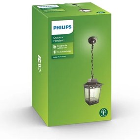 Lustră de exterior Philips 15406/86/PN HEDGE 1xE27/60W/230V IP44