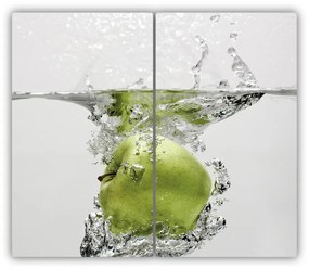 Tocator din sticla Apple a sub apă