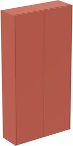 Dulap inalt suspendat Ideal Standard Atelier Conca rosu - oranj mat 72 cm 2 usi