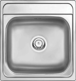 Chiuveta Deante Mercato inox 41x44 cm