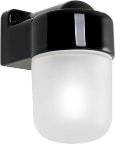 Aplica de perete design minimalist din ceramica neagra OSTIA