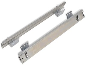 Cosuri din sarma retractabile, 2 buc., argintiu, 800 mm Argintiu, 800 mm