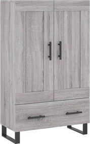 vidaXL Dulap gri Sonoma 69,5x31x115 cm, lemn prelucrat