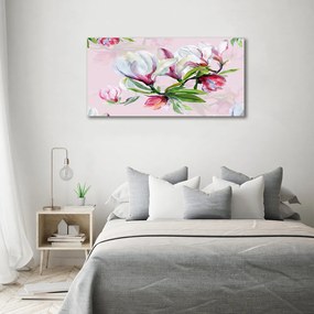 Pictură pe pânză Flori magnolia
