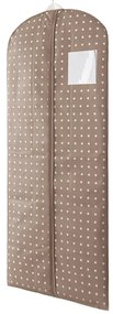 Husă de protecție pentru haine de agățat Compactor Dots, 137 cm, bej
