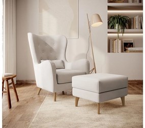 Taburete Calimero T  (crem + fag). 1099315