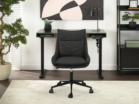Scaun Lola (nuc închis + negru). 1110516