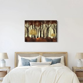 Tablou - Pădure decorativă (90x60 cm)