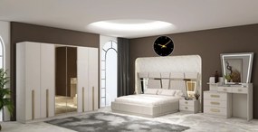 DORMITOR COMPLET REBECA  (saltea si somiera incluse) 160x200cm