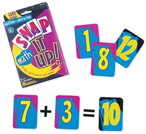 Joc Matematic Snap It Up!   Addition  Subtraction Card Game