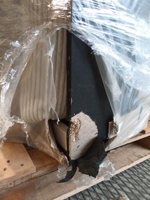 OFERTA Coltar SMART COSARO bej deschis, reversibil + 2 perne CADOU Calitatea II