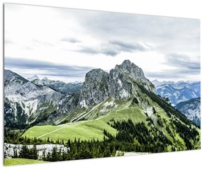 Tablou - Crestele munților (90x60 cm)