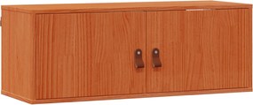 vidaXL Dulap de perete cu raft 2 pcs Maroniu cerat 80 x 30 x 30 cm