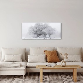 Tablou - Iarnă albă (120x50 cm)