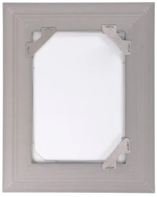Oglinda dreptunghiulara cu rama din polistiren champagne Scott, 45,5cm (L) x 36,5cm (L) x 5,2cm (H)
