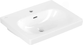 Lavoar pe mobilier Villeroy&Boch Skyla alb lucios 55x45 cm alb White Alpin CeramicPlus