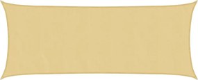 vidaXL Parasolar, nisipiu, 5x2 m, 100% poliester Oxford