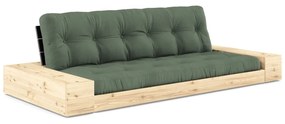 Canapea verde extensibilă 244 cm Base – Karup Design