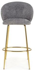 Scaun de bar Barry, gri