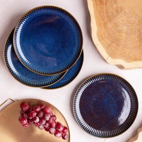 Altom Set de 2 farfurii de desert Reactive Stripes 20,5 cm