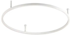 Ideal Lux - Plafonieră LED ORACLE SLIM LED/37W/230V 2700K Ø 70 cm albă