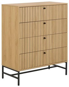 Comodă cu sertare OLIVIA, stejar