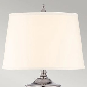 Lampă de masă Quoizel QZ-DENNISON-PN DENNISON 1xE27/60W/230V crom lucios