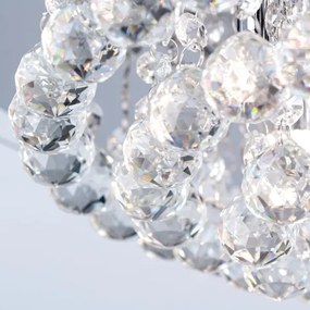 Plafonieră de cristal Orion DLU 2378/4/38 GLORIA 4xG9/40W/230V d. 38 cm crom