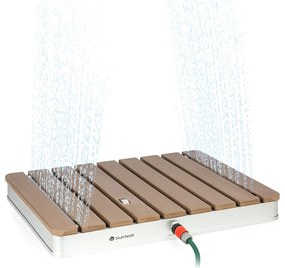 Sumatra Breeze, SQ, duș de grădină, WPC, aluminiu, 70 x 55, pătrată