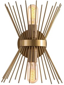 Aplică de perete aurie Kirpi – Opviq lights