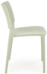 Scaun din plastic mentol K514