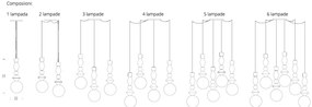 Pendul deosebit design LUX Pandora TC 9109