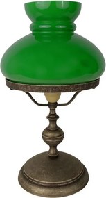 Veioza din alama stil nautic clasic Mississippi verde