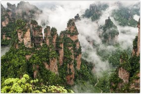 Tablou - Parcul Național Zhangjiajie, China (90x60 cm)