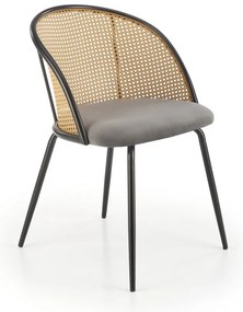 Scaun de bucaterie Nebel, gri