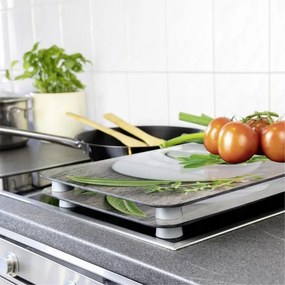 WENKO 2521420100 - Capac pentru plită 52x30 cm multicolor/gri/transparent