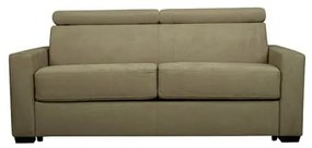 Canapea Extensibila Ribalta Liana, Cu Tetiere, 2 Locuri, Crem, 195 Cm