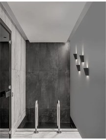 Aplica LED de exterior up/down IP54 Miley black NVL-9202262
