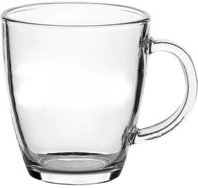 Set de căni din sticlă Florina Herbal, 365 ml, 6buc