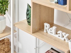 Raft Harp B (stejar + alb). 1111348