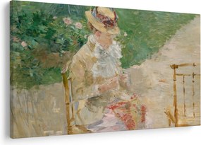 Tablou - Berthe Morisot, Young Woman Knitting, reproducere (90x60 cm)