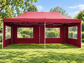 Cort grădină PROFI, model foarfecă  3x6 m grena