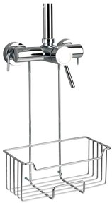 WENKO 23499100 - Poliță pentru duș MILO 25x36 cm inox/argintiu/transparent