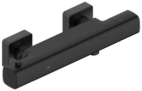 KFA Armatura 5756-010-81 - Baterie termostatică de duș MALAGA, neagră