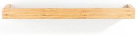 Suport de perete din bambus pentru prosoape Wenko Light, lățime 60 cm
