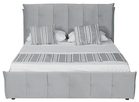 PAT CATIFEA CU DEPOZITARE CUDDLE, SISTEM HIDRAULIC DE RIDICARE, 180X200X116 (180X200) CM, CULOARE GRI