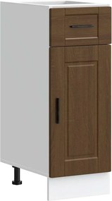 vidaXL Dulap de bază de bucătărie „Porto” din lemn de stejar maro