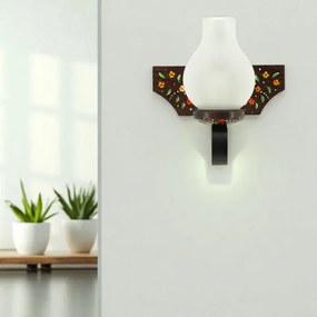 Brilagi - Aplica de perete QUEEN 1xE14/40W/230V fag/wenge